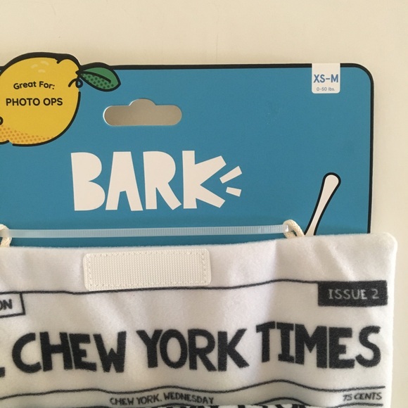 NEW Dog Toy Fluff Squeak Crinkle Sounds “Chew York Times” Beagle Headline | Bark - Picture 4 of 7